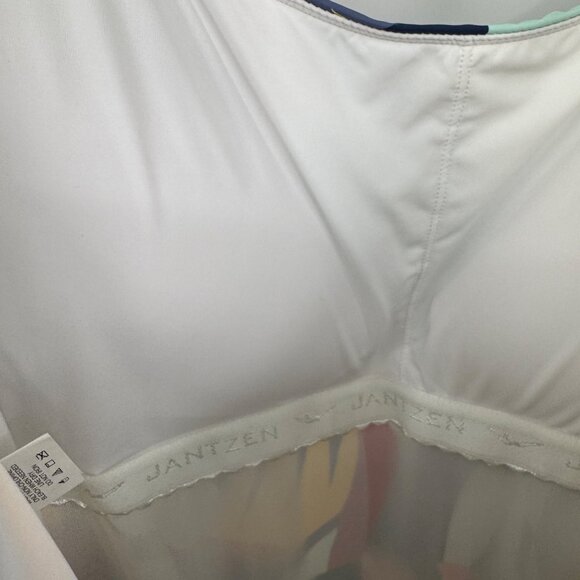 Jantzen Glamour One-Piece with Adjustable Straps Tropical Utopia Woman’s size 28 - Picture 12 of 14